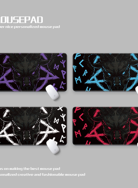 哥特式恶魔献祭仪式鼠标垫超大防水垫 Satanic Sacrifice Deskmat