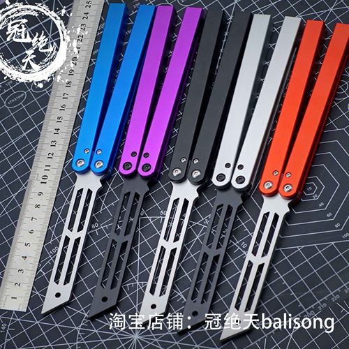 THEONE鱿鱼墨鱼冠绝天甩刀蝴蝶刀