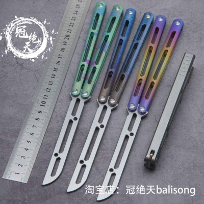 钛合金balisongtheone