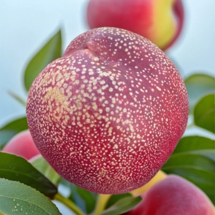 麻点油桃树苗中油4忆香蜜早晚熟脆甜黄肉当年挂果山东嫁接桃树苗