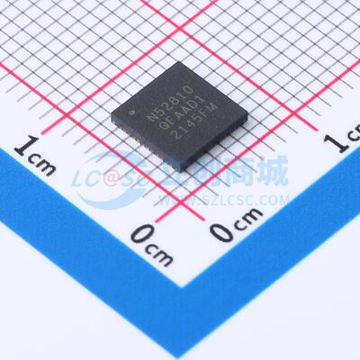 无线收发芯片 NRF52810-QFAA-T QFN-48-EP(6x6) 电子元器件配单