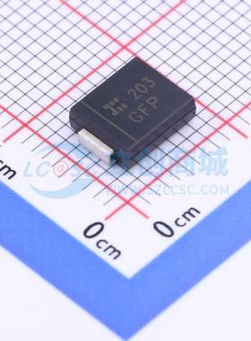 TVS/ESD管 SMCJ36A-13-F SMC(DO-214AB) 36V 25.8A 美台