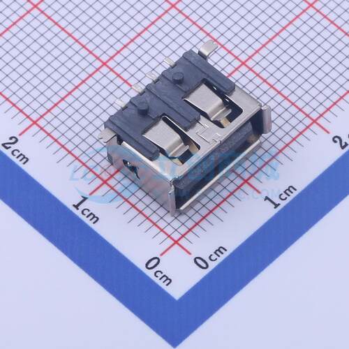 USB连接器 915-411A2028S10201 SMD 母 卧贴 原装 电子元器件配单