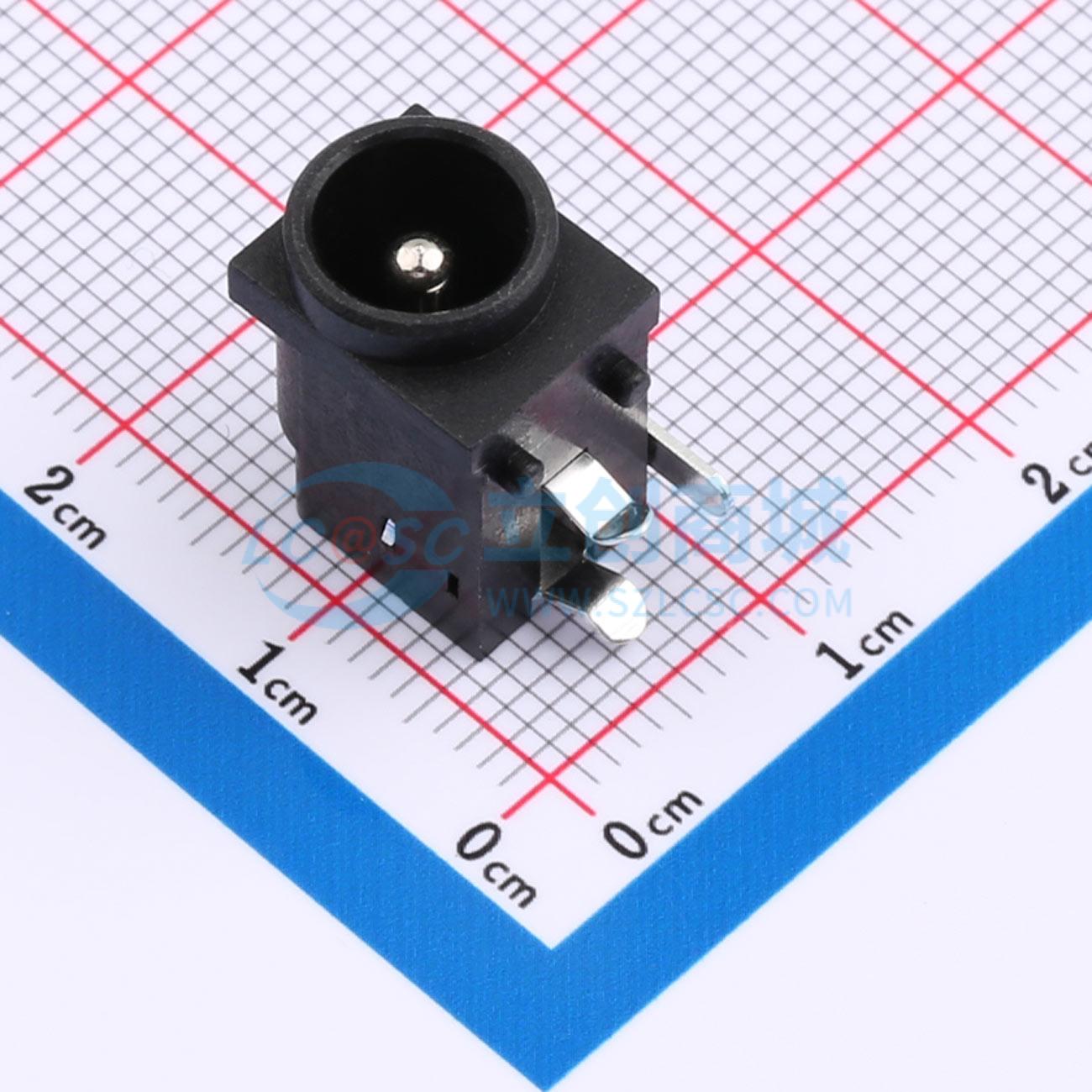 DC电源连接器 DC-038D-2.5-01(OS) 插件 弯插 电子元器件配单