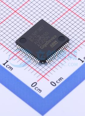单片机(MCU/MPU/SOC) GD32F307RCT6 LQFP-64(10x10) 电子元器件