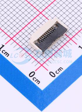 连接器 GT-F0512SR18-10S0101 SMD,P=0.5mm 翻盖式 10P 下接