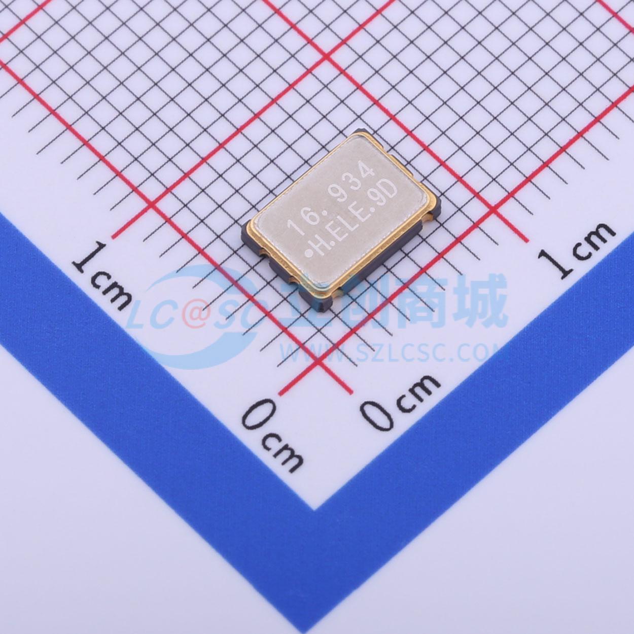 有源晶振 SSR016934I3CHE-T7R6 SMD7050-4P 16.9344MHz 原装正品