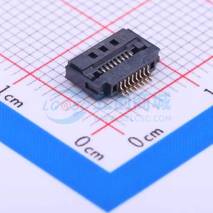 连接器 THD05175-08CL-GF SMD,P=0.5mm,卧贴 翻盖式 8P 下接