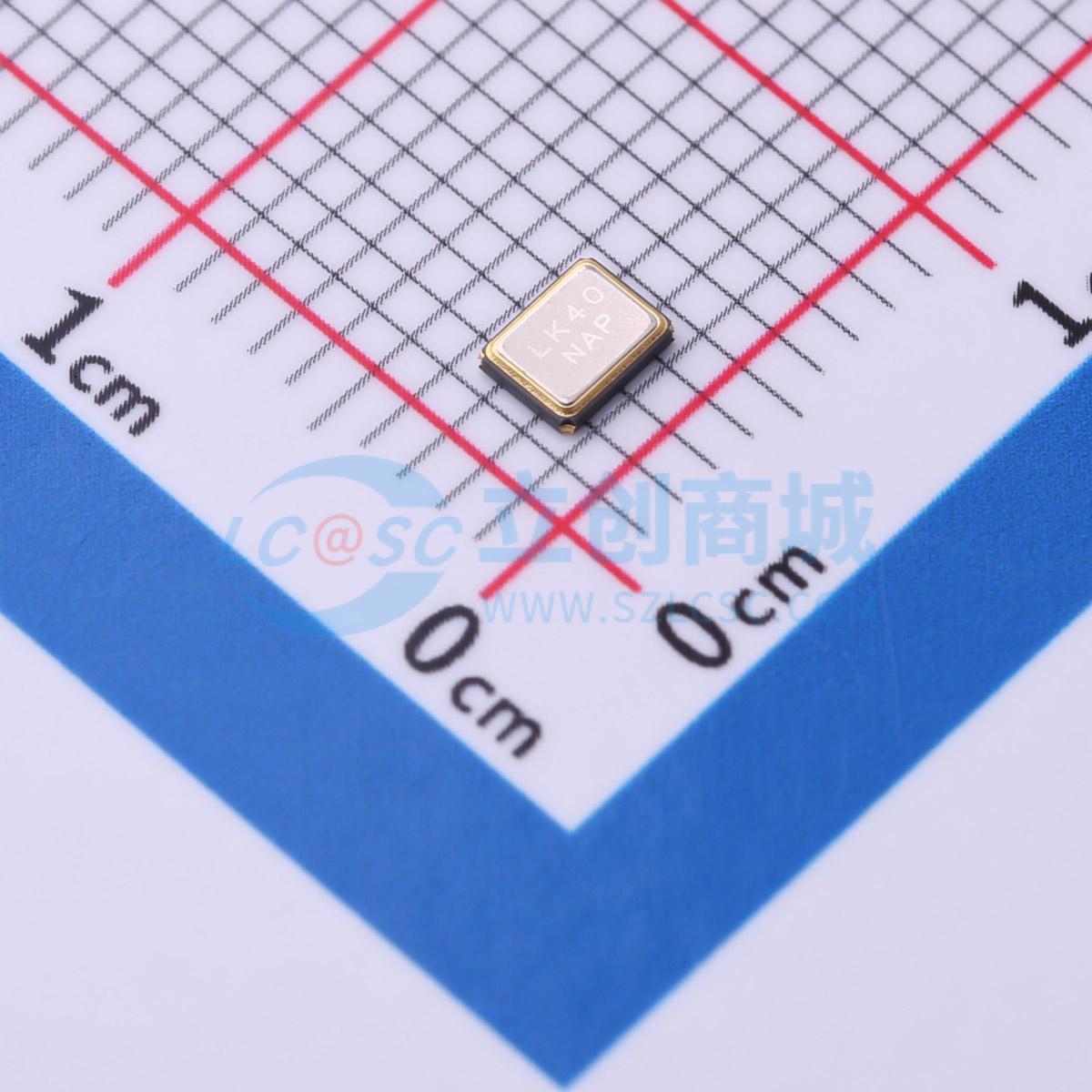 无源晶振 L327S400P11L SMD3225-4P 40MHz ±10ppm 15pF 原装正品