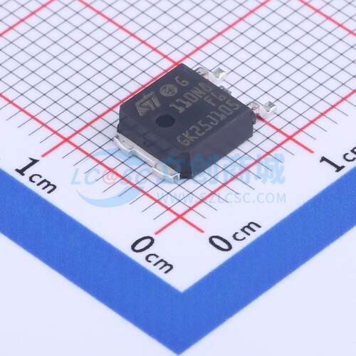 场效应管(MOSFET) STD110N8F6 DPAK 80V 80A ST(意法半导体) 原装