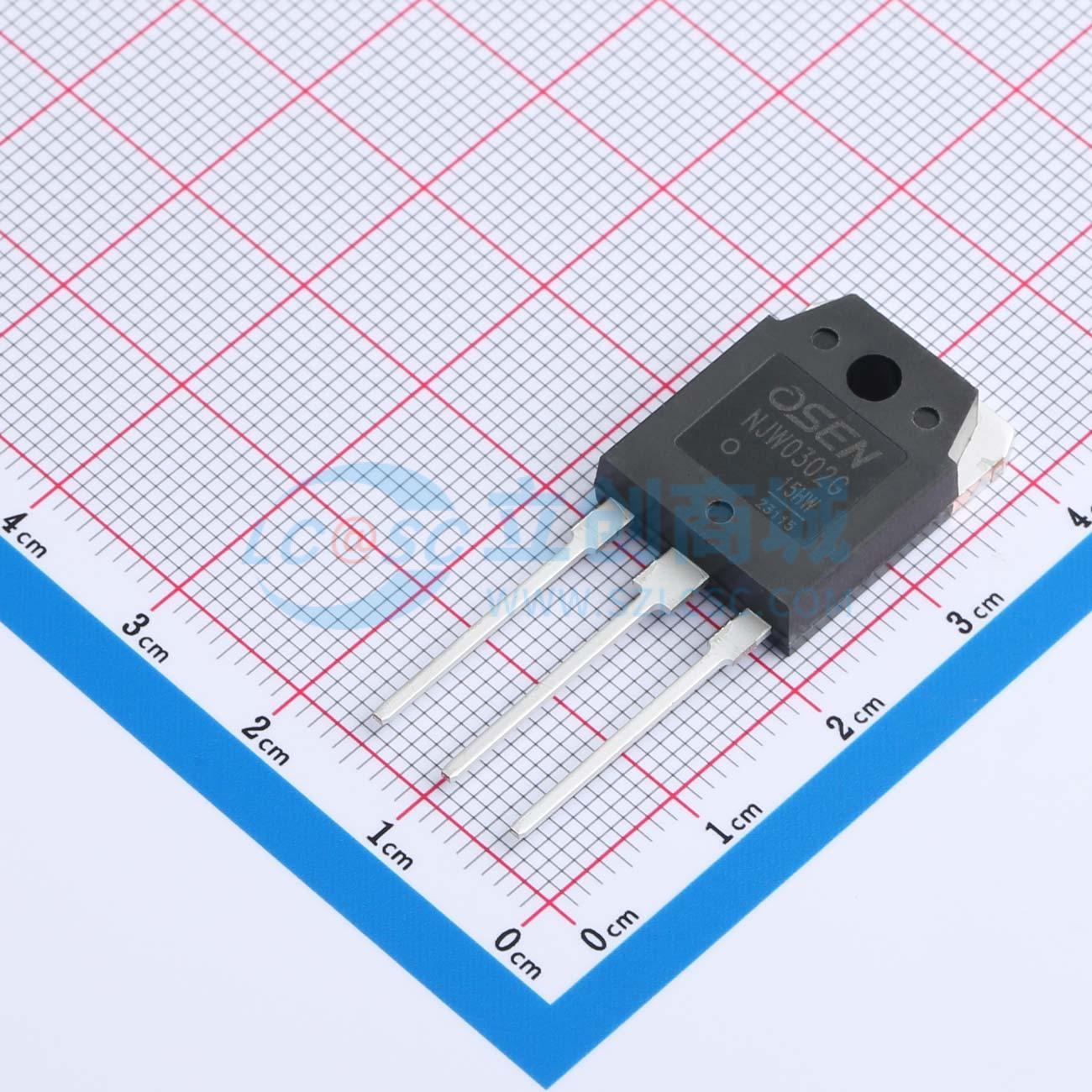 三极管(BJT) NJW0302G TO-3PN 15A 250V SPTECH(深圳质超) 原装