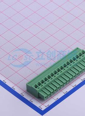 插拔式接线端子 KF2EDGKB-3.5-16P P=3.5mm 插头 1x16P 原装正品