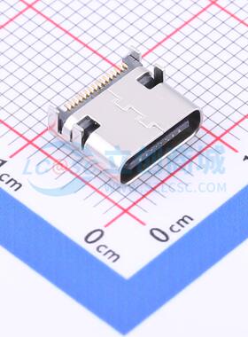 USB连接器 TYPE-C-31-M-08A SMD 母 卧贴 16P 电子元器件配单