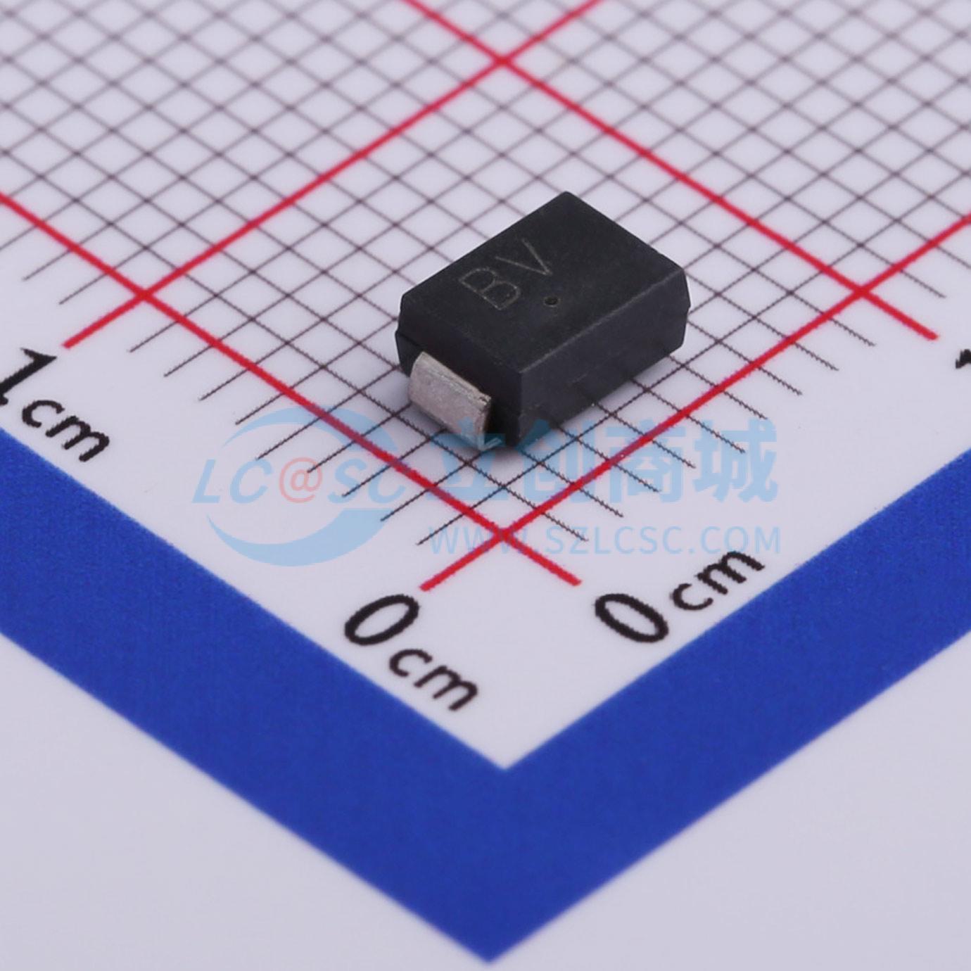 TVS/ESD管 SMBJ20CA SMB(DO-214AA) 20V 18.6A PTTC(聚鼎)