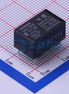 信号继电器 G6E-134P-ST-US-DC12 插件,10x16mm 12V 电子元器件