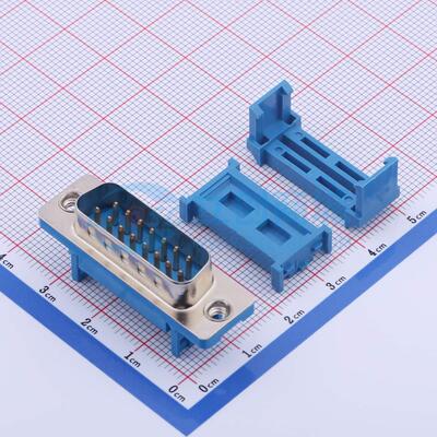 D-Sub/VGA连接器 FDBB01-15M0S300U1K - 公 15P 电子元器件配单