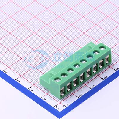 插拔式接线端子 HT508K-5.08-8P P=5.08mm 插头 1x8P 电子元器件