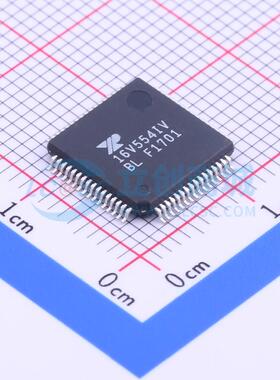 总线转UART XR16V554IV-F LQFP-64(10x10) 原装 电子元器件配单