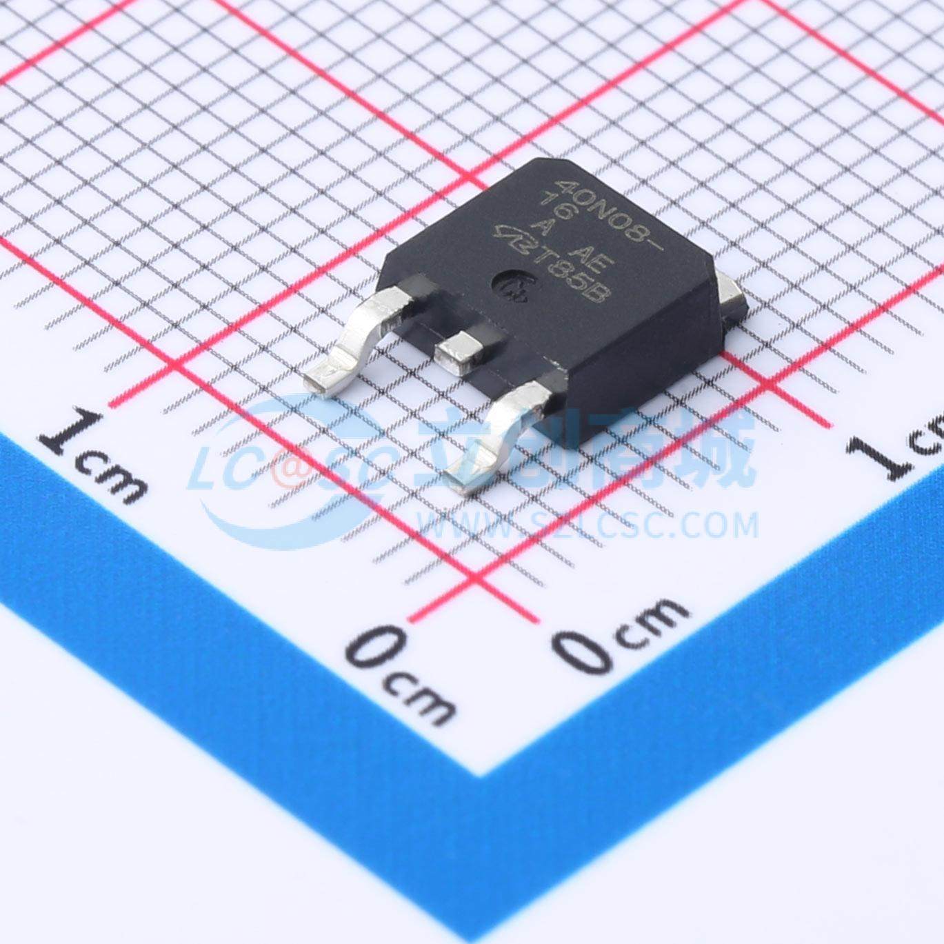 场效应管MOS SUD40N08-16-E3-VB TO-252 80V 75A VBsemi微碧