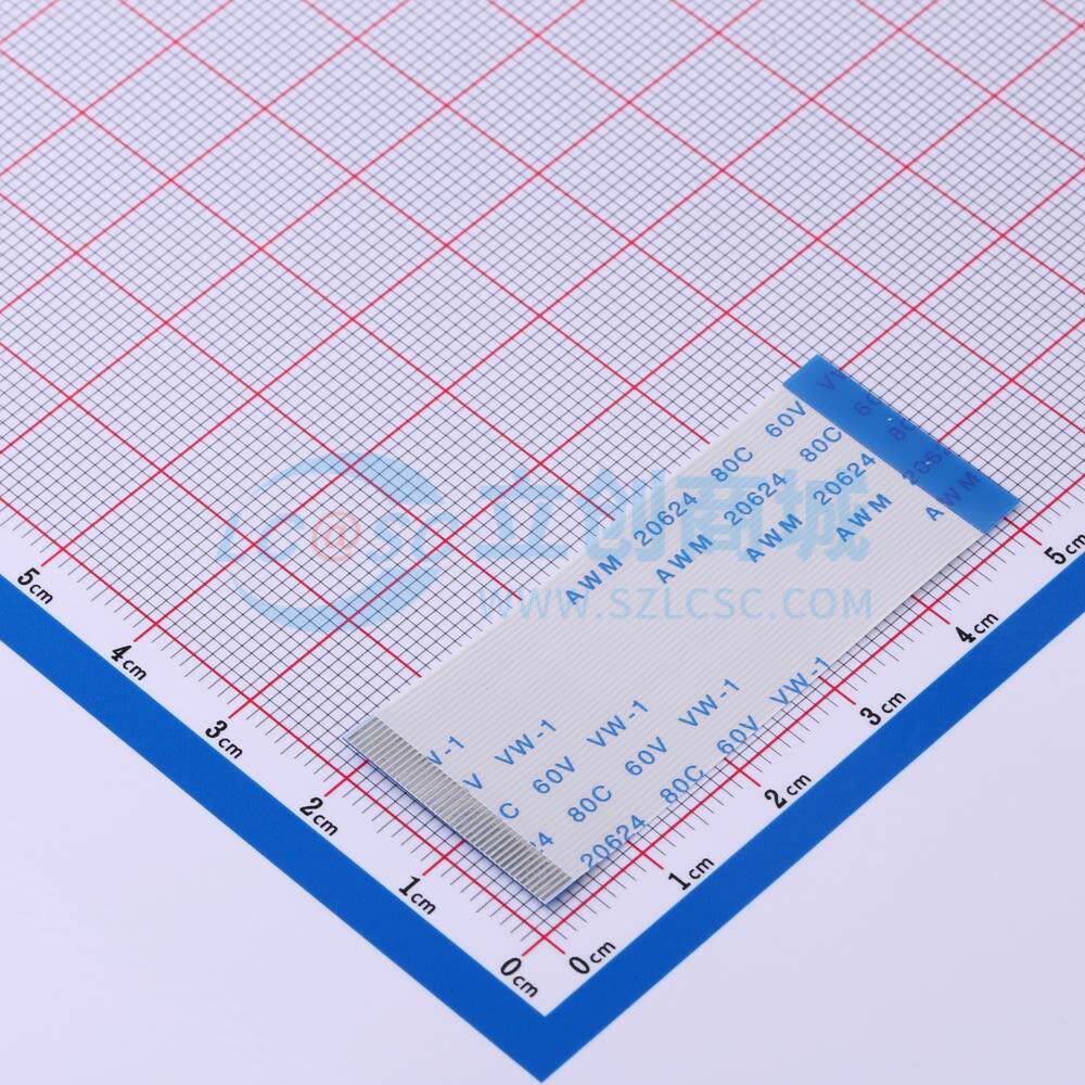 FFC连接线 JS05B-40P-050-3-4 P=0.5mm 40P 0.3mm 反向