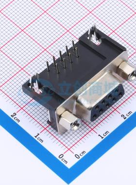 D-Sub/VGA连接器 DS1037-01-09FNAKT74 弯插 母 9P 电子元器件