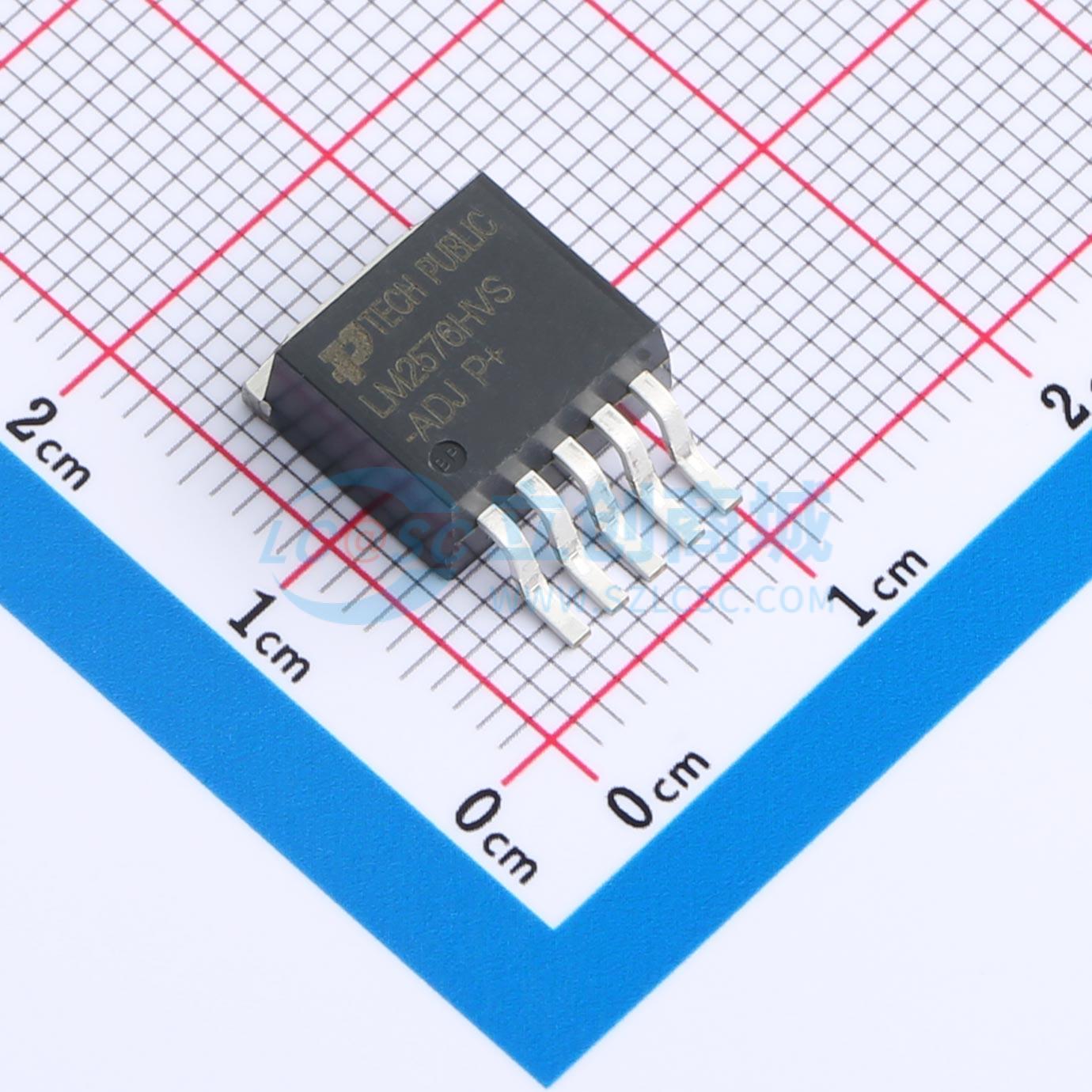 DC-DC电源芯片 LM2576HVS-ADJ TO-263-5L 原装 电子元器件配单