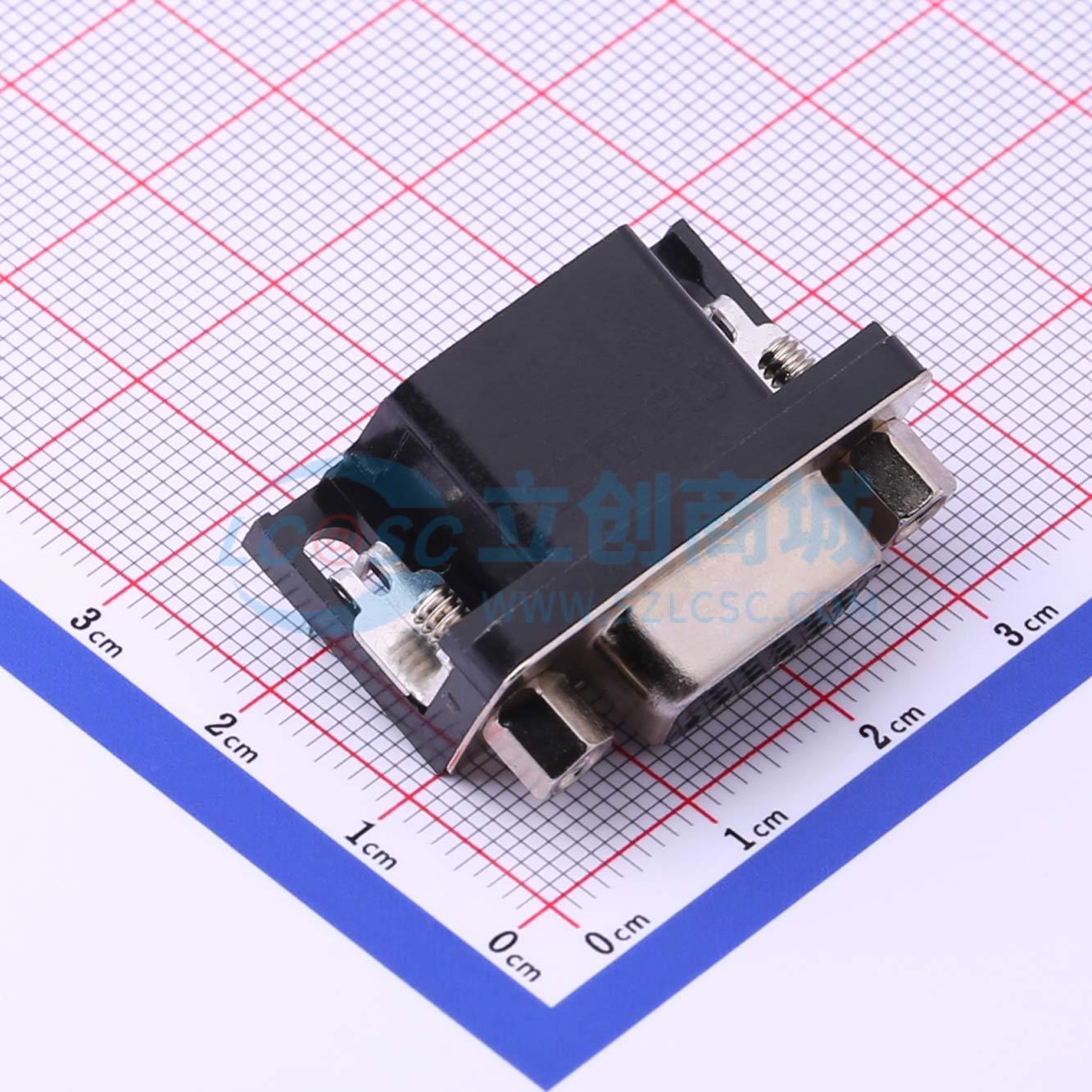 D-Sub/VGA连接器 DS1038-15FBNSiA74-0CC 弯插 母 15P 电子元器件