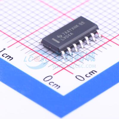 反相器 SN74LV04ADR SOIC-14 原装正品 电子元器件配单