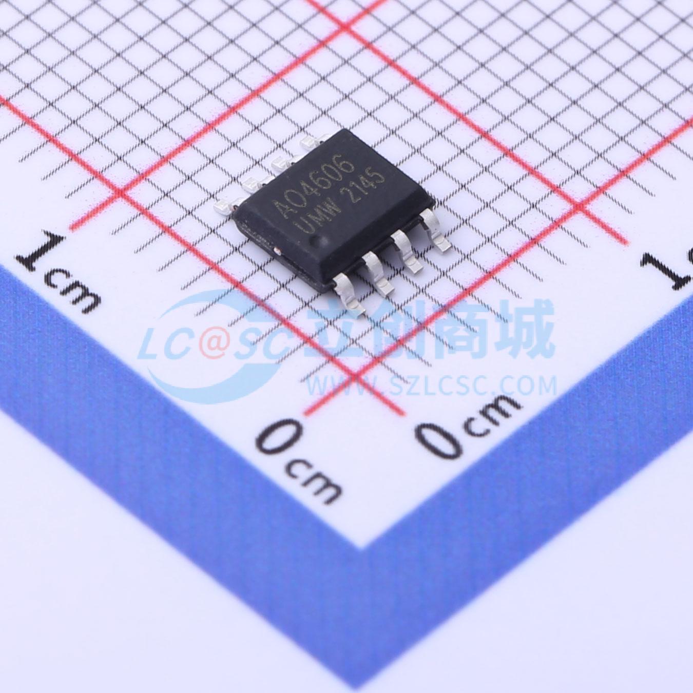 场效应管(MOSFET) AO4606 SOP-8 UMW(友台半导体) 电子元器件配单