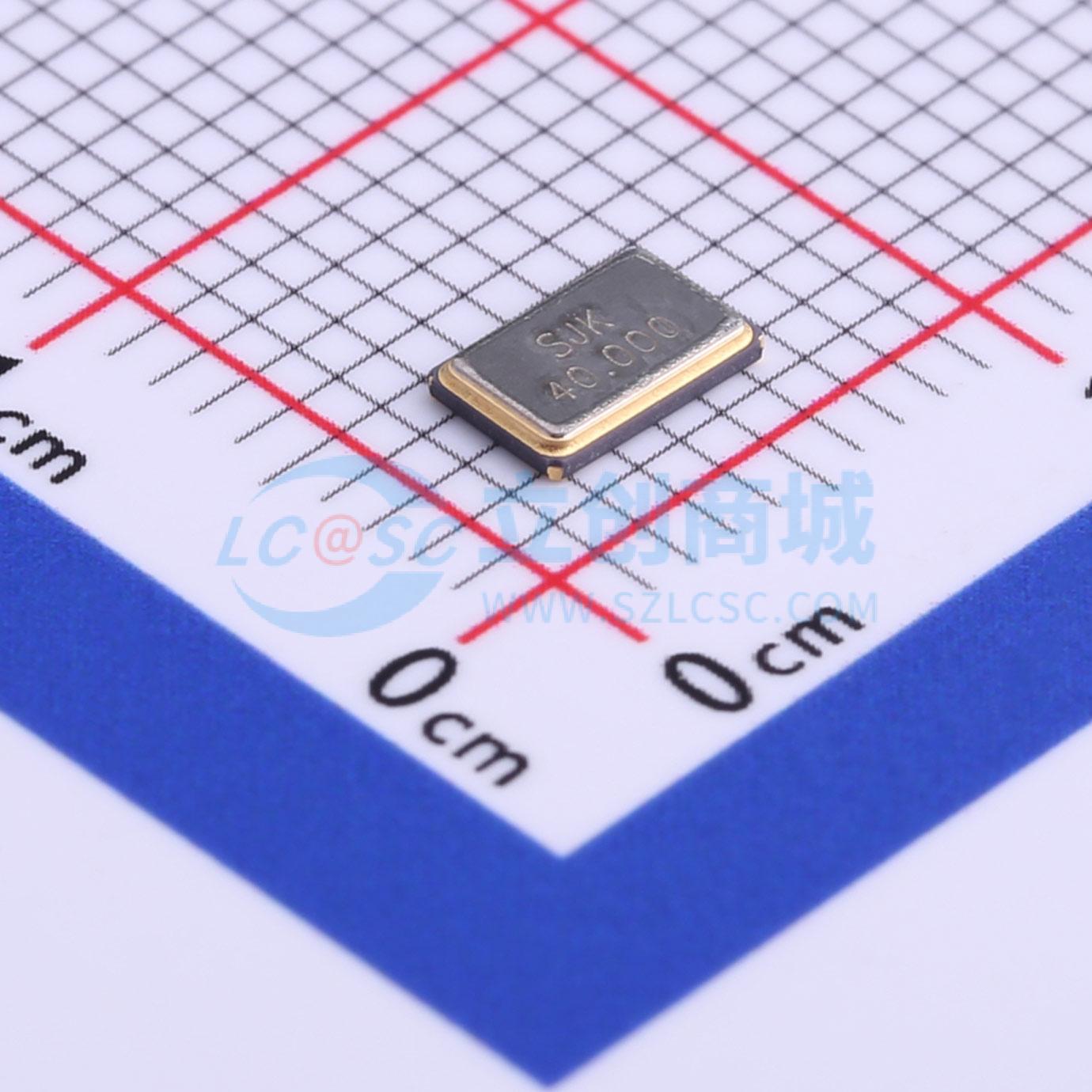 无源晶振 7I40000F20UCG SMD5032-4P 40MHz ±20ppm 20pF 原装
