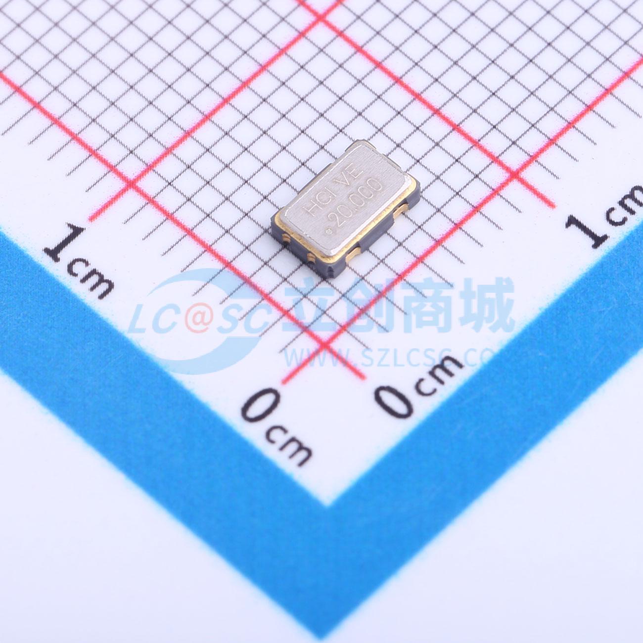 有源晶振 CO53H4-20.000-33GDTSN SMD5032-4P 20MHz ±10ppm 原装