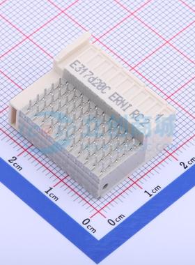 板对板与背板连接器 454366 弯插,P=2mm 55P 弯插 电子元器件配单