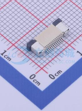 连接器 KH-CL0.5-H2.0-12PS SMD,P=0.5mm,卧贴 抽屉式 12P 上接