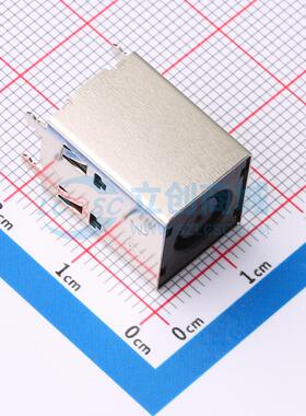 DC电源连接器 DC-S015A-D010-25A 插件 直插 1mm 8.05mm 原装正品