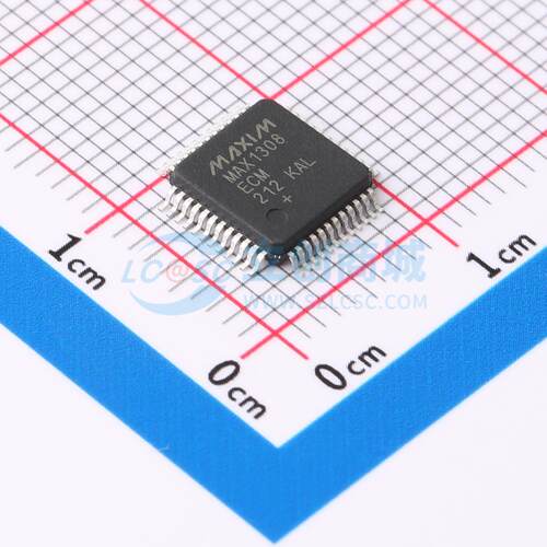 模数转换芯片ADC MAX1308ECM+ LQFP-48(7x7) 原装 电子元器件配单
