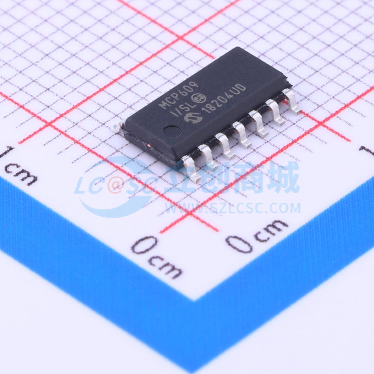 运算放大器 MCP609-I/SL SOIC-14 原装正品 电子元器件配单