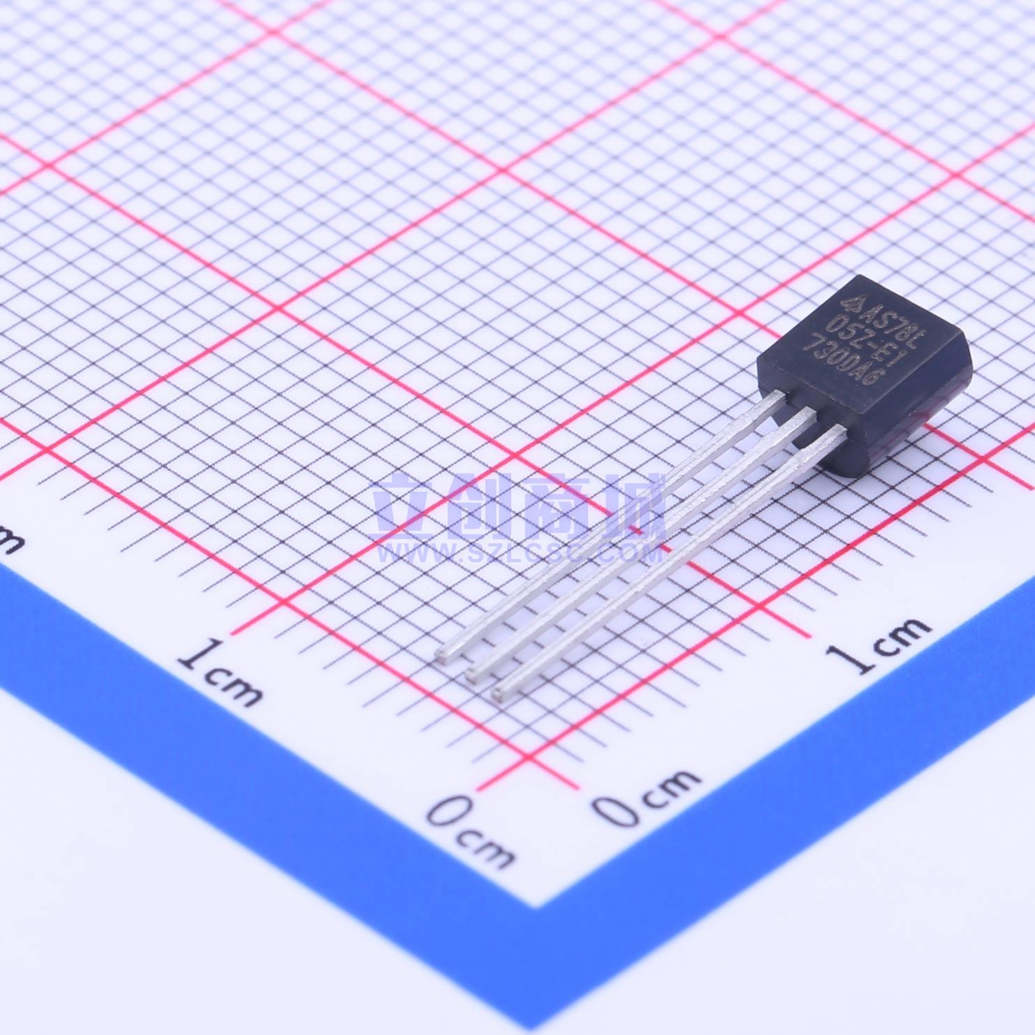线性稳压器(LDO) AS78L05Z-E1 TO-92-3 原装正品 电子元器件配单