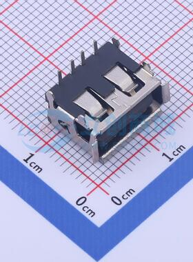 USB连接器 913-351A1026D10100 插件 母 弯插 电子元器件配单