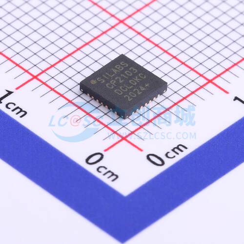 USB转换芯片 CP2103-GMR QFN-28-EP(5x5) 原装 电子元器件配单