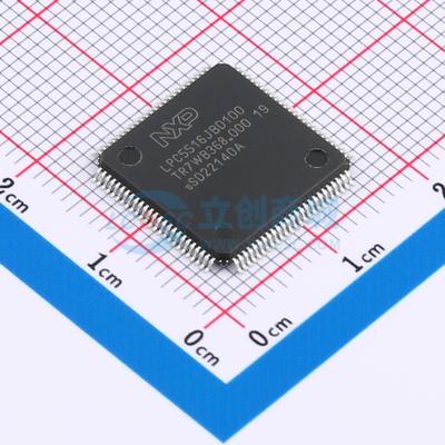 单片机(MCU/MPU/SOC) LPC5516JBD100E HLQFP-100(14x14) 原装正品
