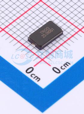 无源晶振 RV25000092 SMD6035-2P 25MHz ±20ppm 18pF 电子元器件