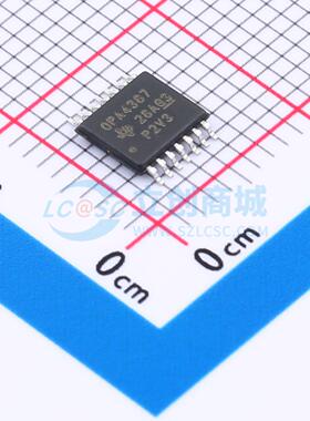 精密运放 OPA4387PWR TSSOP-14-175mil 原装正品 电子元器件配单