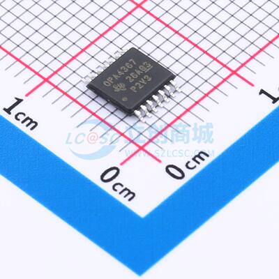 精密运放 OPA4387PWR TSSOP-14-175mil 原装正品 电子元器件配单