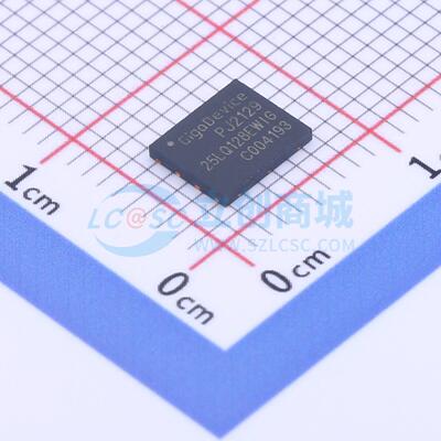 NOR FLASH GD25LQ128EWIGR WSON-8-EP(5x6) 原装 电子元器件配单