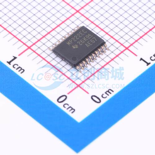 RS232芯片 MAX3222ECPWR TSSOP-20 原装正品 电子元器件配单