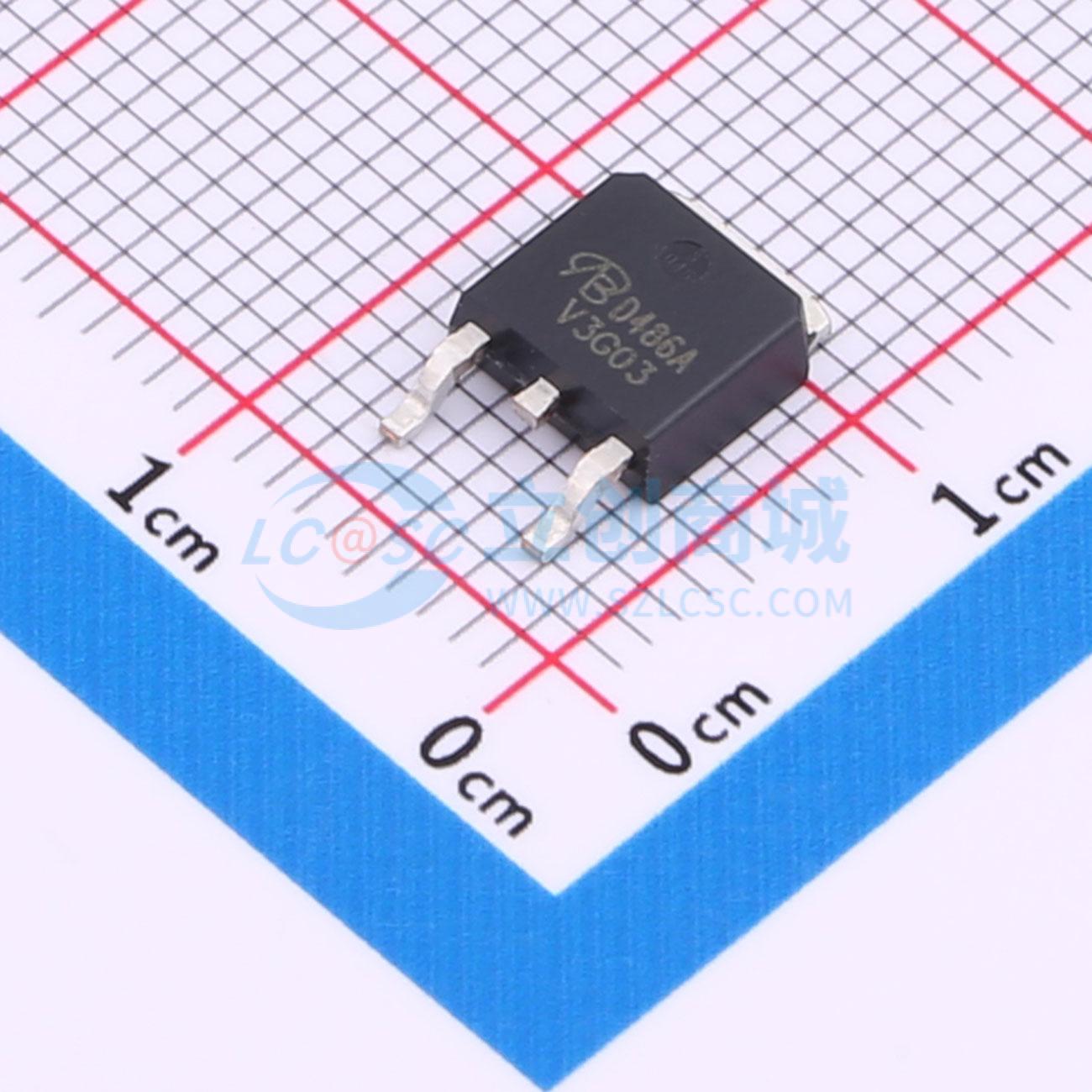 场效应管MOS AOD486A-VB TO-252 40V 85A VBsemi微碧