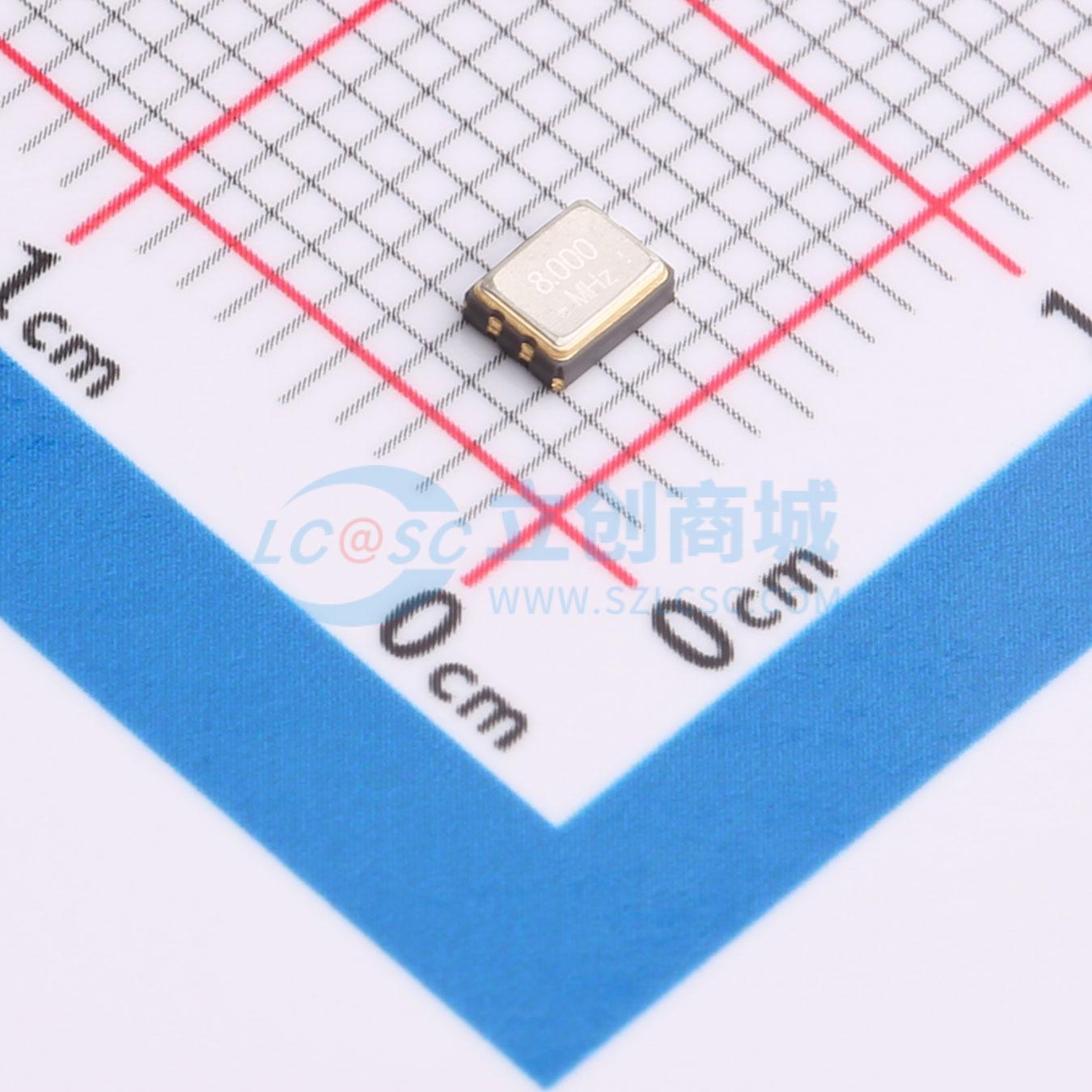 有源晶振 S3225SMD8MOSC SMD3225-4P 8MHz ±20ppm 电子元器件