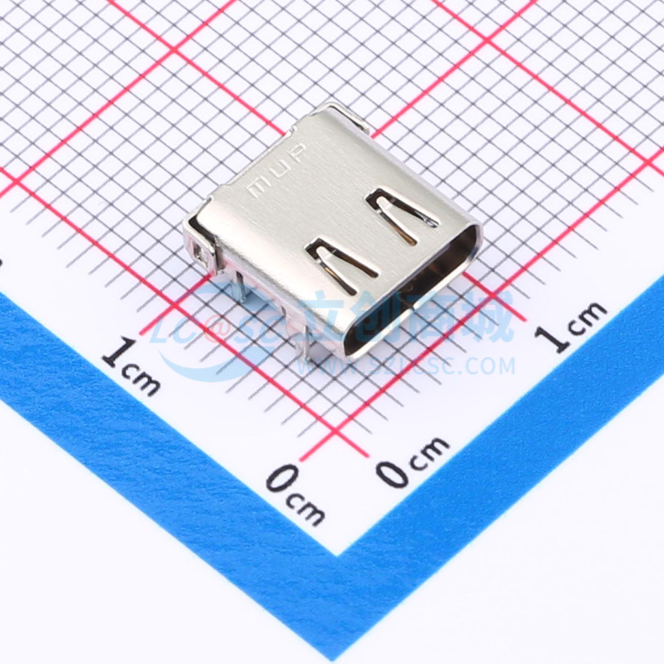 USB连接器 U20001-01 SMD 母 24P 原装正品 电子元器件配单