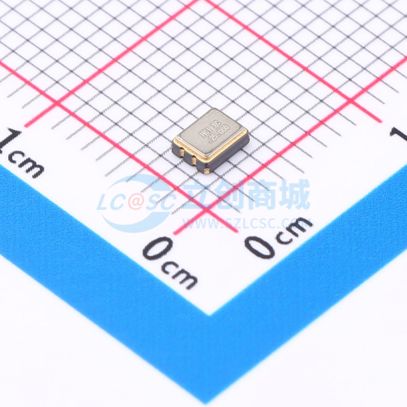 晶体振荡器(TCXO) 9132S-25.000K18DTJL SMD3225-4P 25MHz