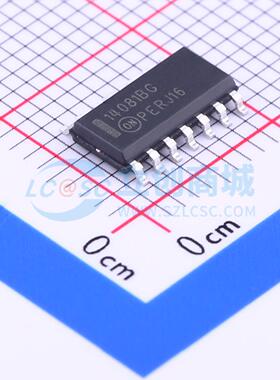 逻辑门 MC14081BDG SOIC-14 原装正品 电子元器件配单